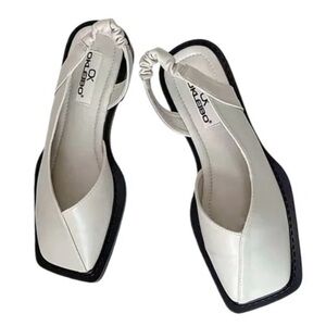 OKLEBO Womens Roman Flat Shoes 10.5